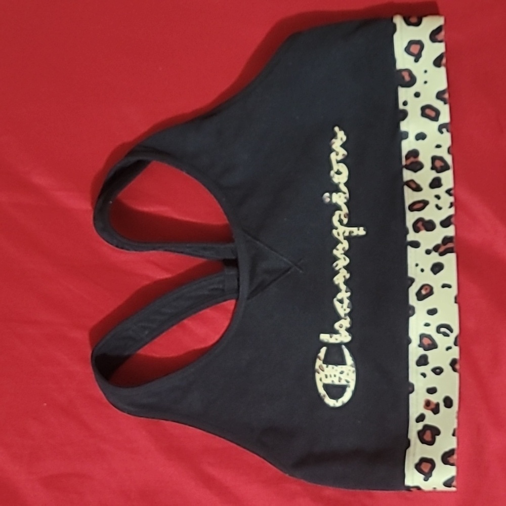 Champion black sportsbra
